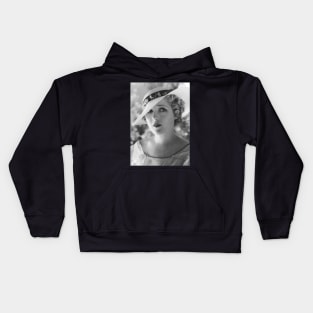 Silent Siren Mary Pickford Kids Hoodie